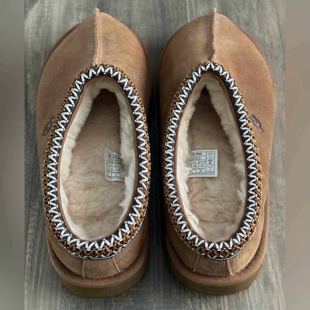 Ugg Tasman Slippers Chestnut Size 8 Brand New! - Picture 9 of 16